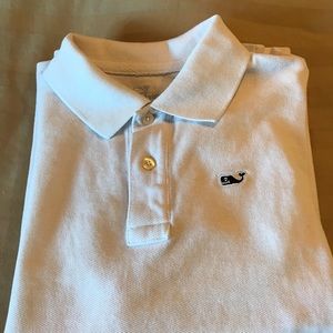 Vineyard Vines White Short Sleeved Polo
